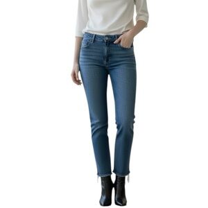 Hudson Beth Baby Bootcut Jeans Women’s 27 – 32x27.5 Mid Rise Flap Back Pockets